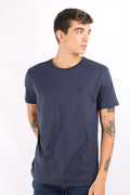 Camiseta Basica Azul Oscuro Para Hombre Aeropostale Guys Ss Tees 4240