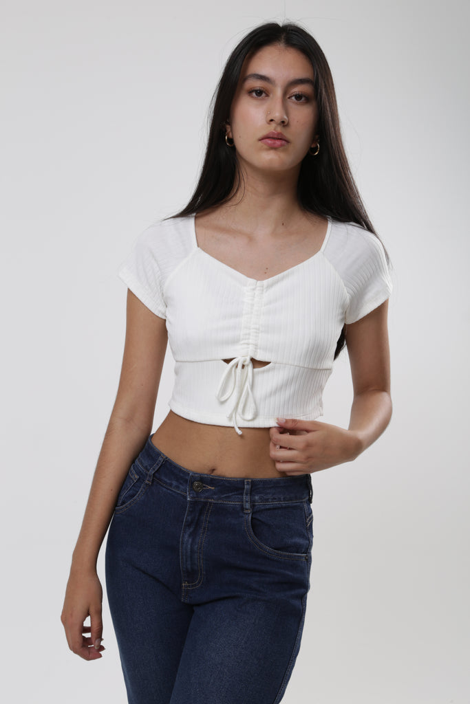 Aero Aero G Yoga Top Egret