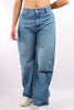 Jean Para Mujer Aeropostale Girls Denim Fashion Wide Leg Wash 9525