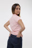 Aero Solid Polo Silver Pink