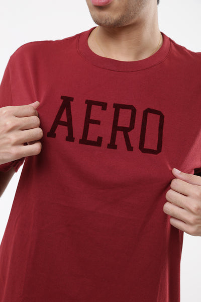 Camiseta Para Hombre Felp Aero Level 2 Graphic Tees Cordovan