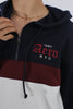 Buzo Para Hombre Tricolour Aero Guys Fleece Other Cadet Navy