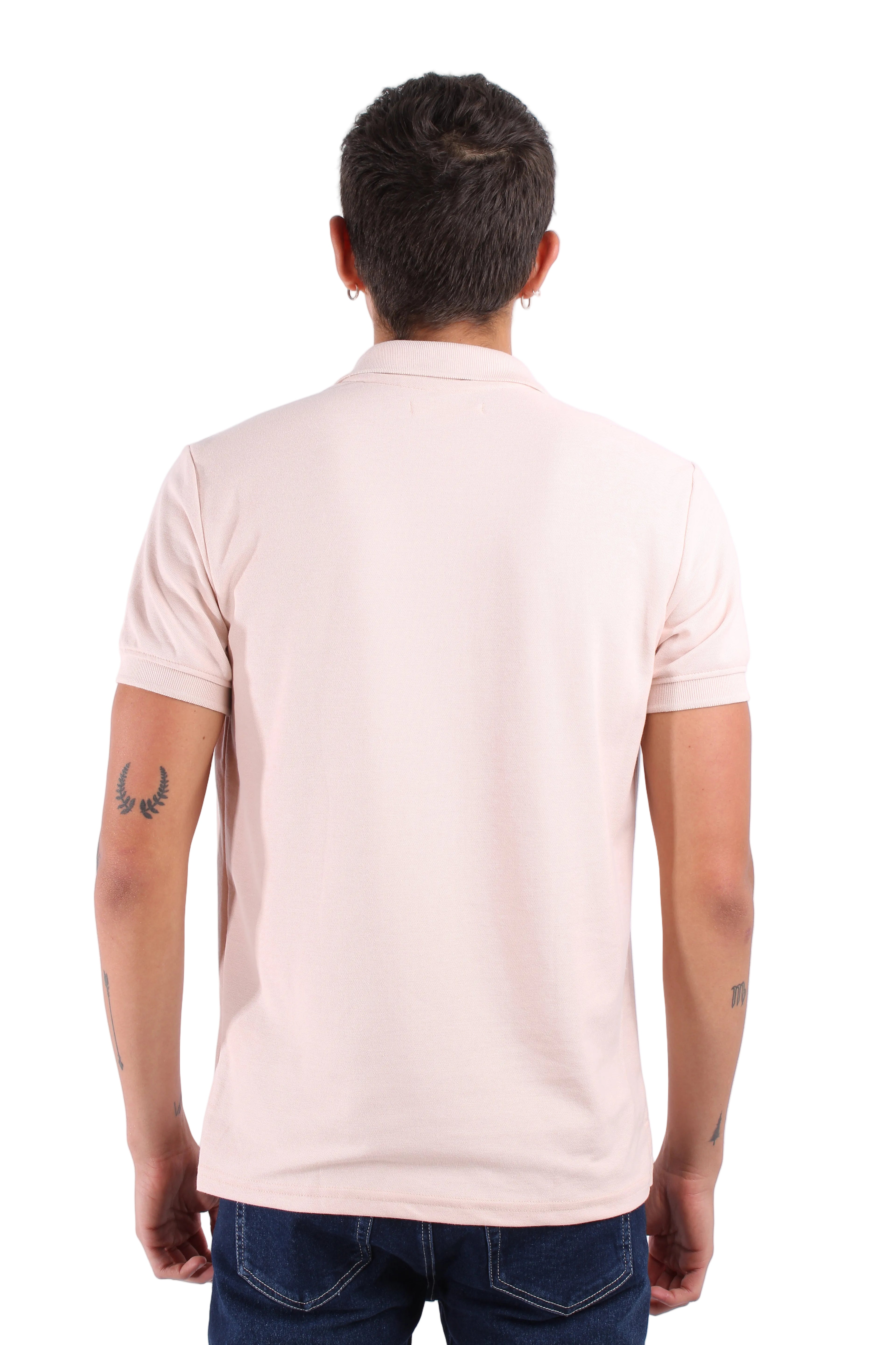 Polo Rosada Para Hombre Aeropostale Guys Ss Solid Polo Primrose Pink  7907