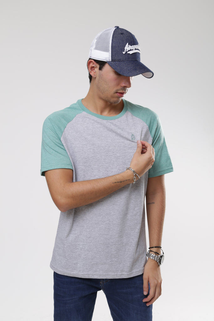 Aero Guys Ss Tees Green Ash