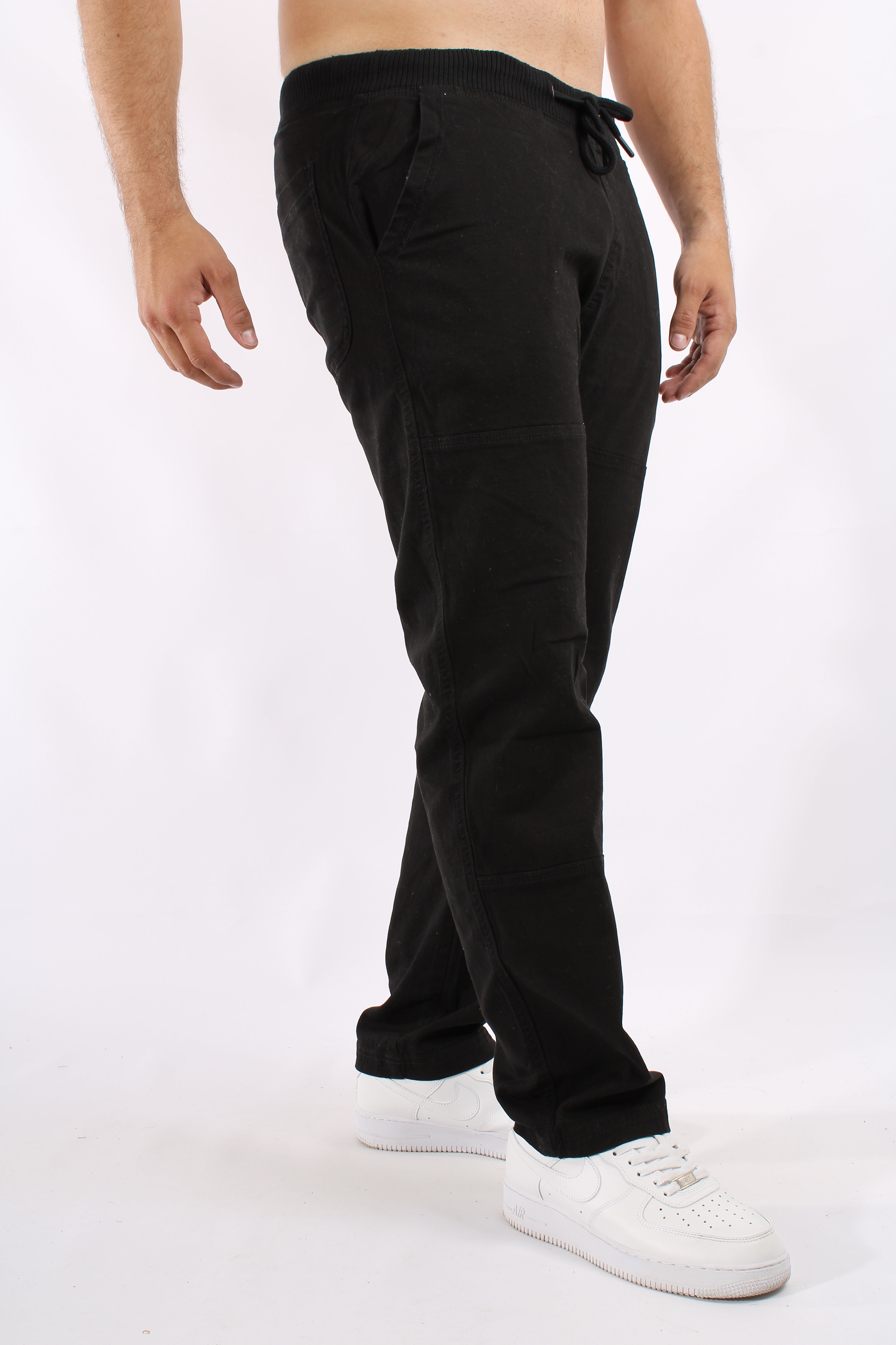 Jean Negro Para Hombre Aeropostale Guys Fashion Pant Jogger Dark Black