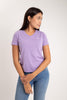 Aero Girls Solid Ss Sheer Lilac