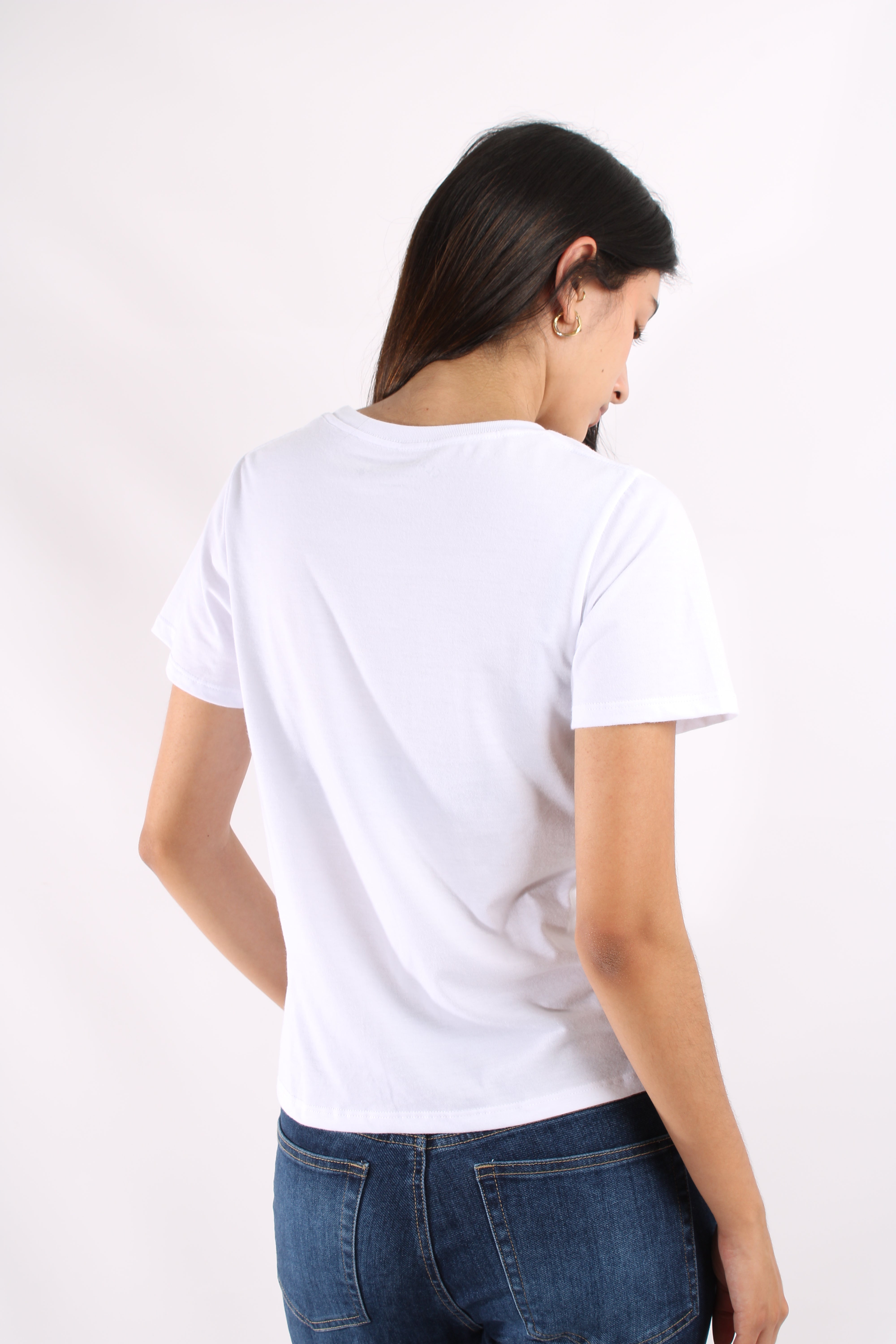 Camiseta Blanca Para Mujer Aeropostale Graphic Level 1 Bleach 6991