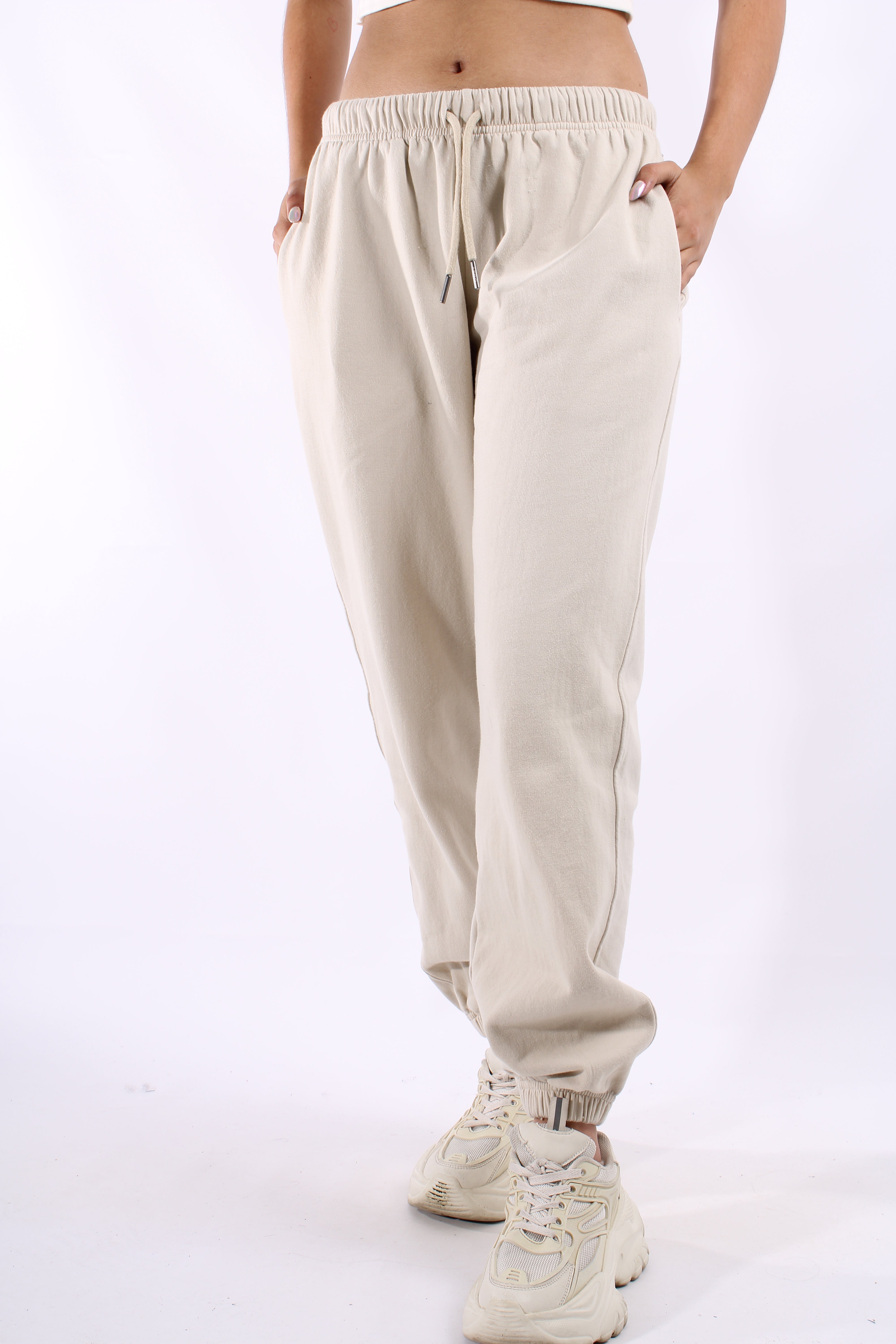 Sudadera Beige Para Mujer Aeropostale Girls Knit Pants Egret 9448