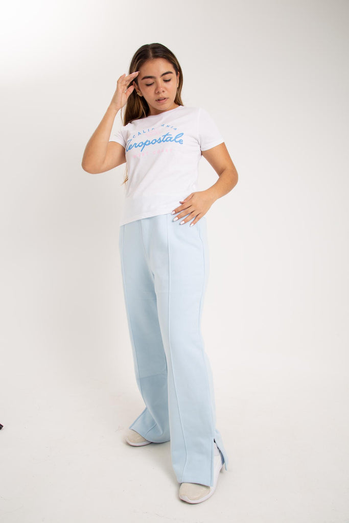 Aero Girls Knit Pants Other Placid Blue