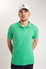 Camiseta Tipo Polo Para Hombre Aero Guys Ss Solid Polo Lime Sherbet