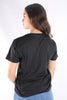 Camiseta Negra Para Mujer Aeropostale Graphic Level 1 6764