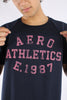 Camiseta Azul Oscuro Para Hombre Aeropostale Level 1 Graphic Tees 4630