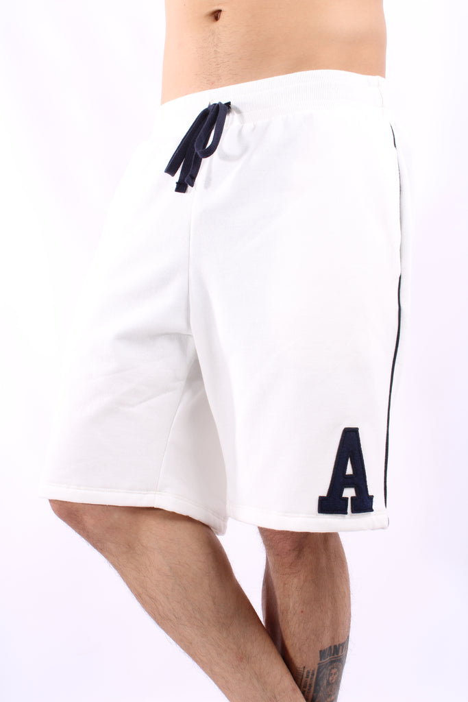 Short Para Hombre Aeropostale Guys Fleece Shorts Egret 8431