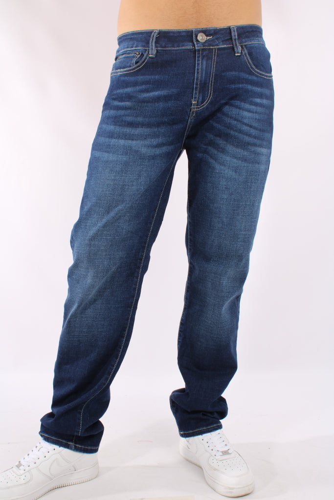 Jean Para Hombre Aeropostale Guys Slim Straight Dark Wash 9176