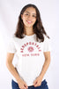 Camiseta Para Mujer Blanca Aeropostale Graphic Level 1 Bright White 6764