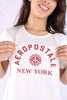 Camiseta Para Mujer Blanca Aeropostale Graphic Level 1 Bright White 6764