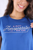 Camiseta Para Mujer Azul Aeropostale Graphic Level 2 6616