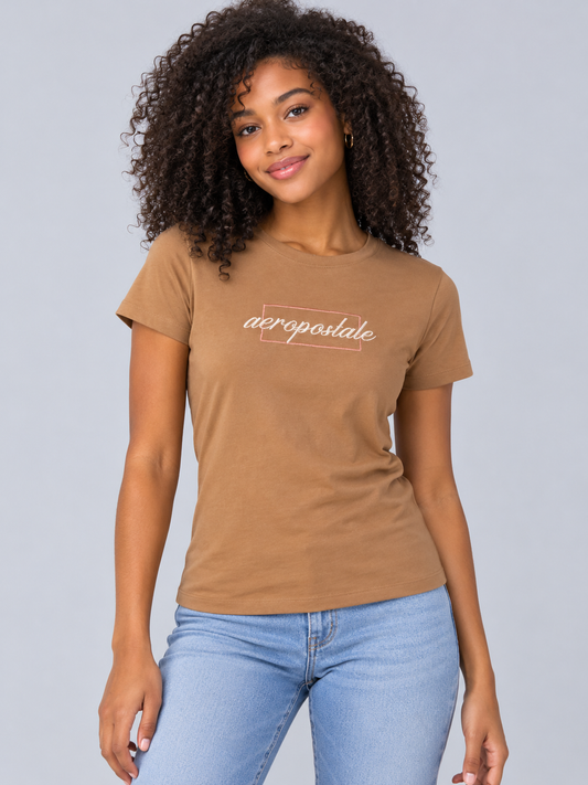 Camiseta Para Mujer Aero Graphic Level 2 Chanterelle 7035