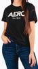 Camiseta Para Mujer Aero Graphic Level 2 Dark Black