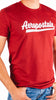 Aéro Camiseta Roja Level 2 Graphic Tees