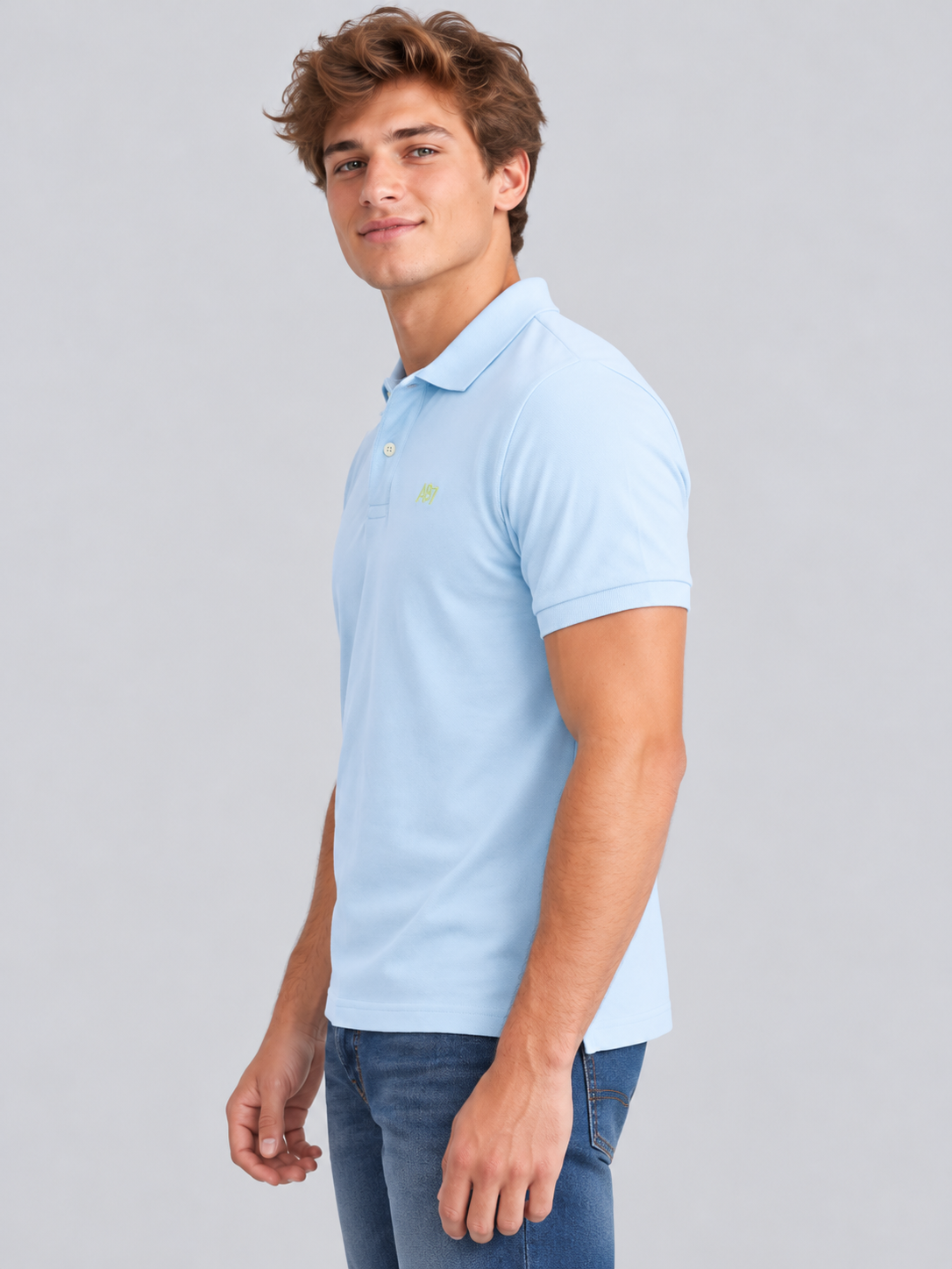 Camiseta Polo Para Hombre Aero Guys SS Solid Polo Ballad Blue