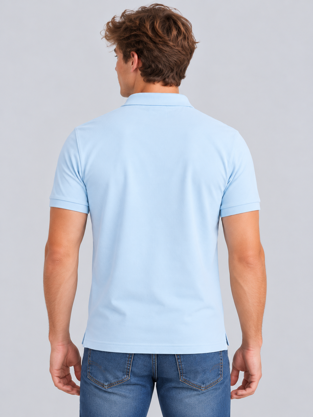 Camiseta Polo Para Hombre Aero Guys SS Solid Polo Ballad Blue