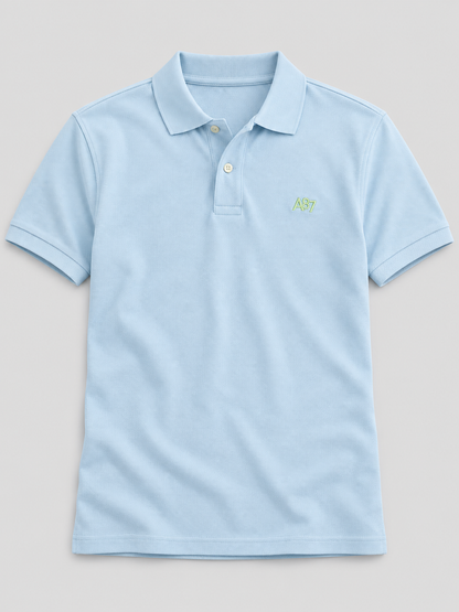 Camiseta Polo Para Hombre Aero Guys SS Solid Polo Ballad Blue