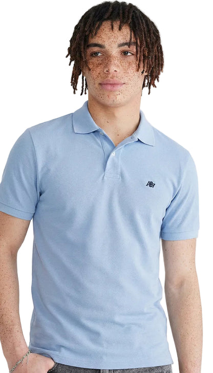 Polo Para Hombre Aero Guys Ss Solid Polo Kentucky Blue New 7907