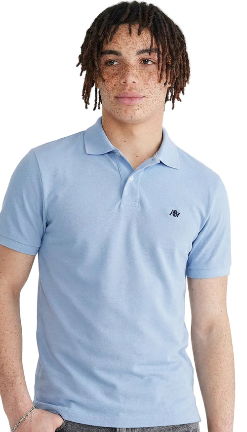 Polo Para Hombre Aero Guys Ss Solid Polo Kentucky Blue New 7907