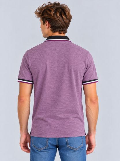 Camiseta Polo Para Hombre Aero Guys  SS Novelty Polo Pomegranate