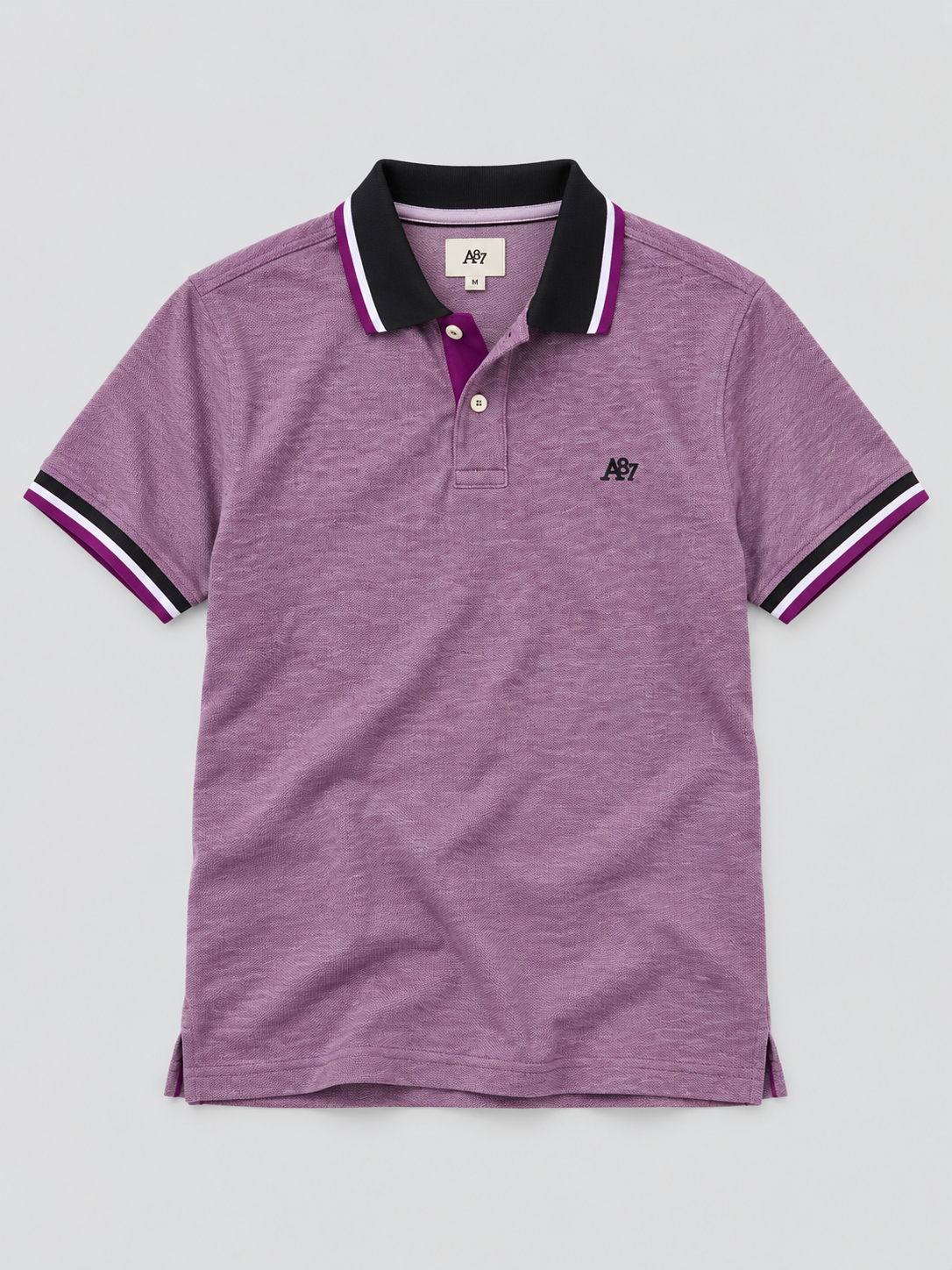 Camiseta Polo Para Hombre Aero Guys  SS Novelty Polo Pomegranate