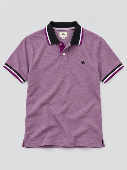 Camiseta Polo Para Hombre Aero Guys  SS Novelty Polo Pomegranate