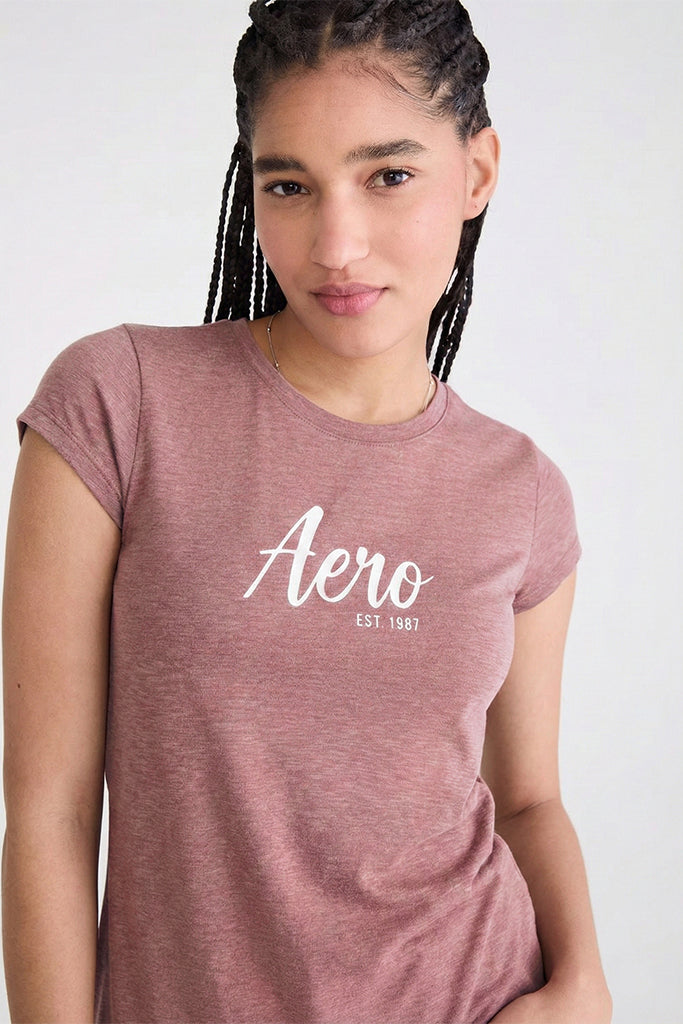 Camiseta Para Mujer Aero Graphic Level 1 Port Royale 7155 New