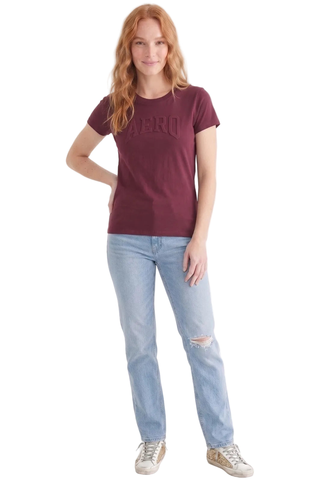 Camiseta Para Mujer Aero Graphic Level 2 Port Royale 6946