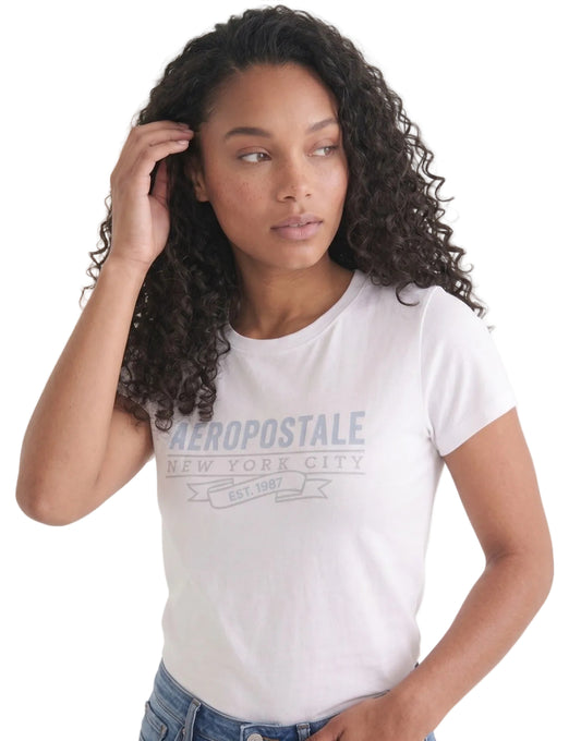 Camiseta Para Mujer Aero Graphic Level 2 Birch 6420
