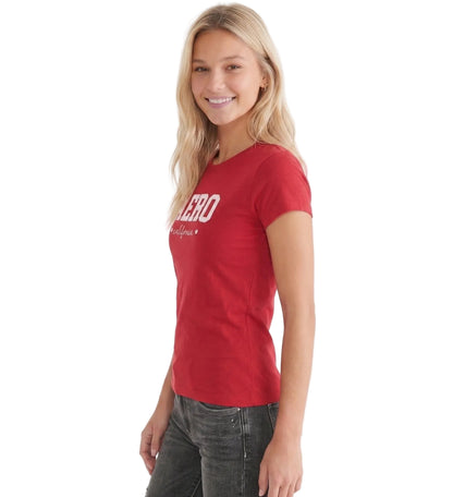 Camiseta Para Mujer Aero Graphic Level 2 Poppy Red 7284