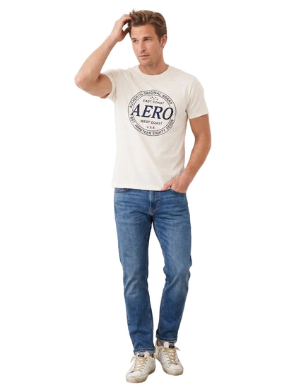 Camiseta Para Hombre Aero Level 1 Graphic Tees Birch 6181
