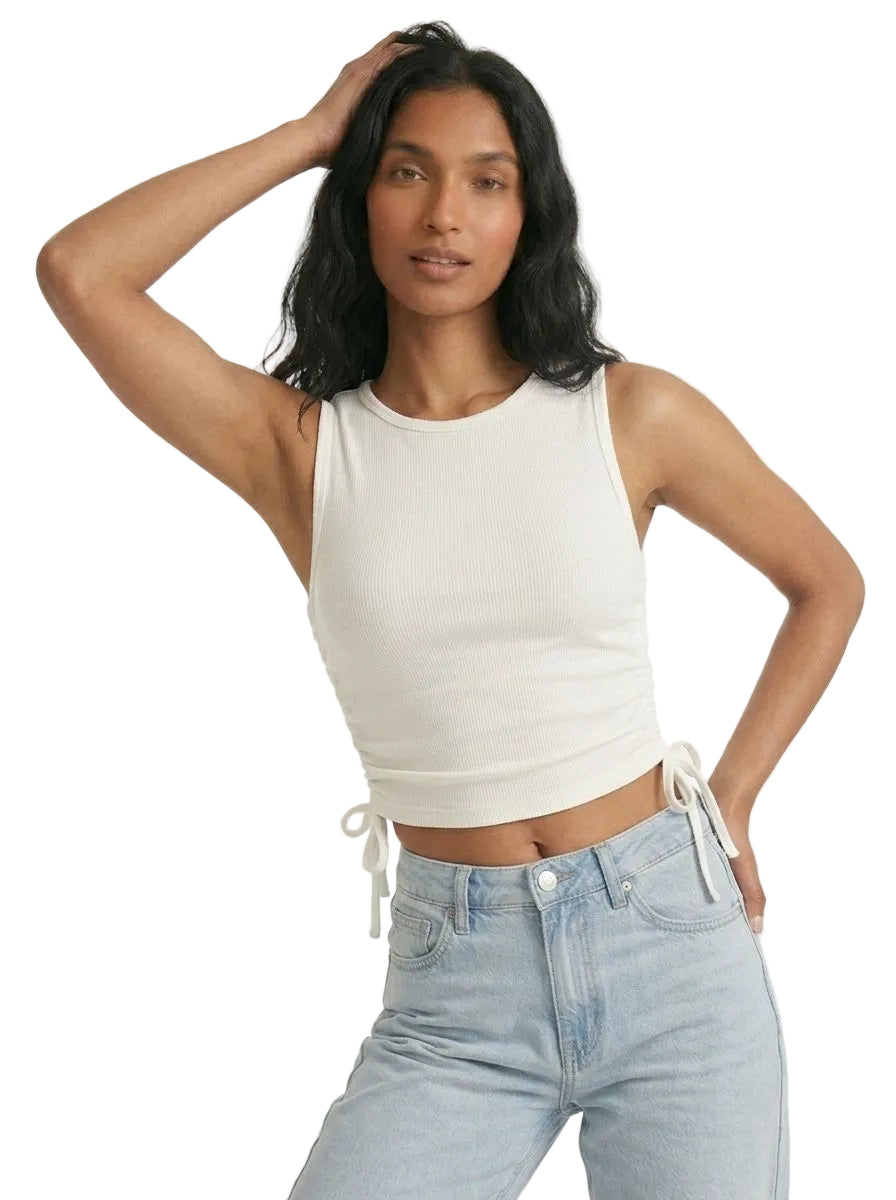 Top Para Mujer Aero Fashion Bare Solid Egret 1520