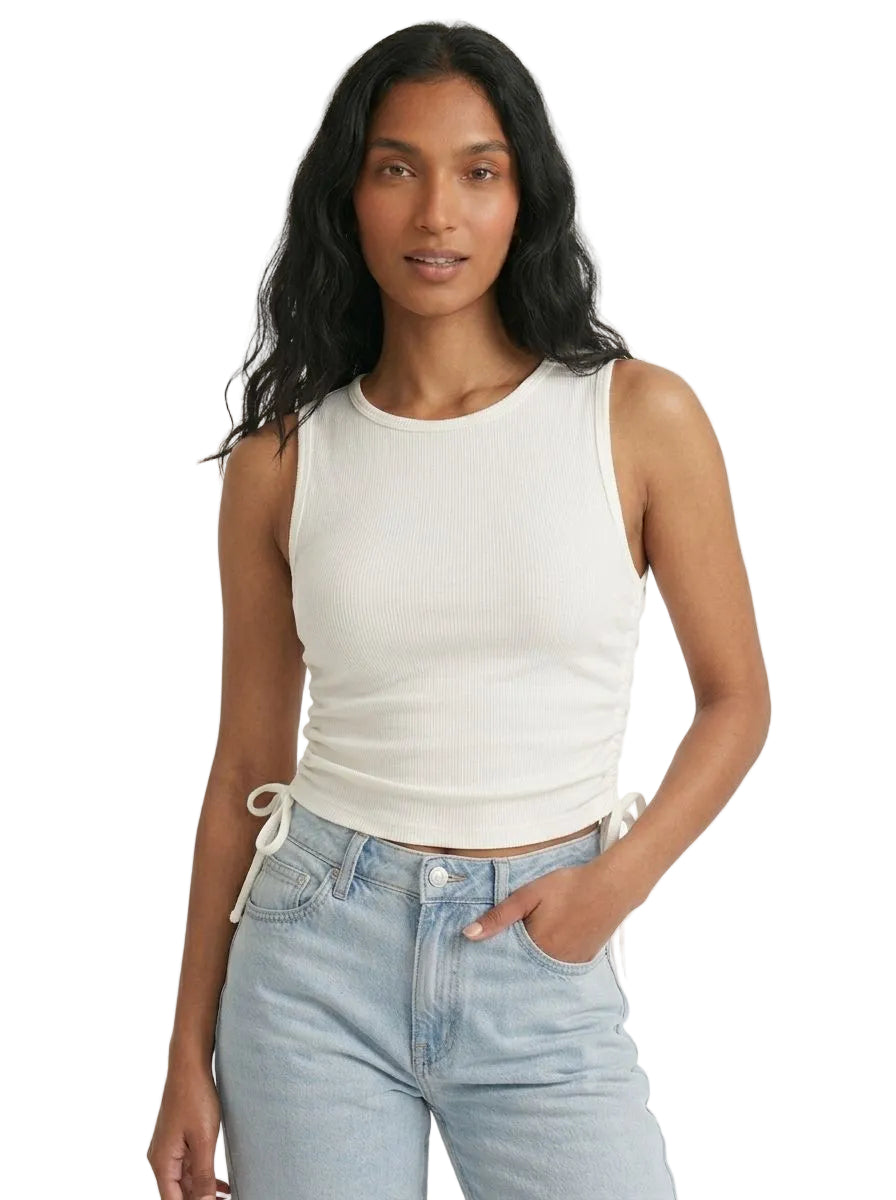 Top Para Mujer Aero Fashion Bare Solid Egret 1520