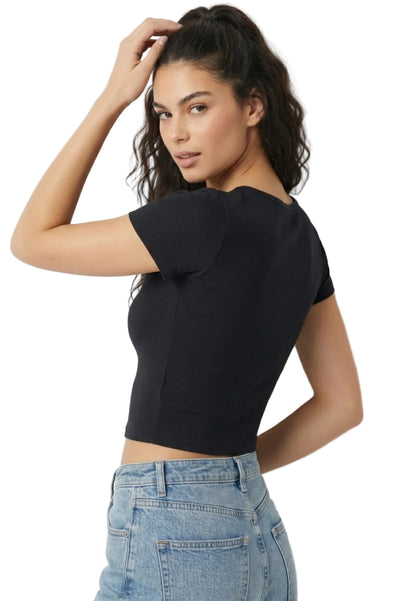 Top para Mujer Básico Aero Girls Graph Other Dark Black 4412