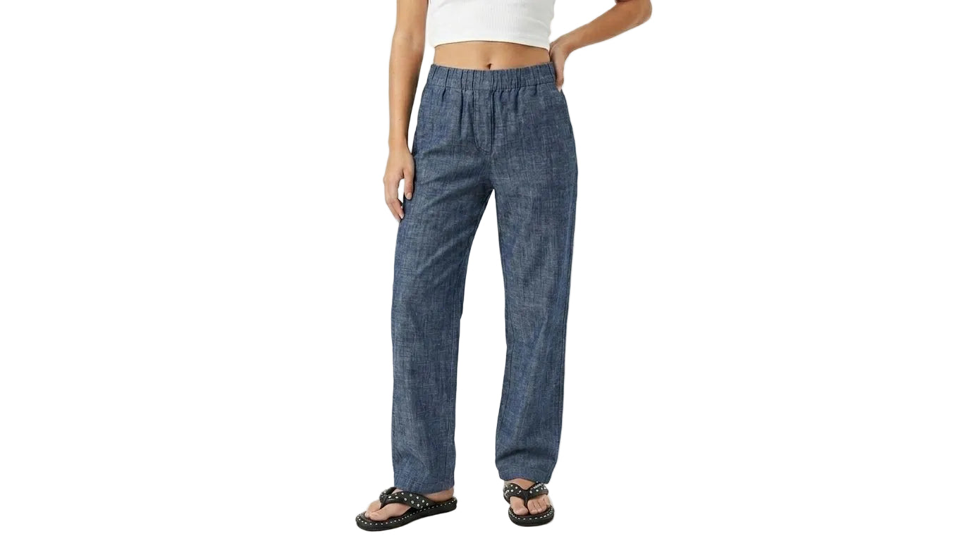 Pantalón Liviano de Mujer tela Denim Aero Girls Fashion Wvn Pants Cadet Navy 1627