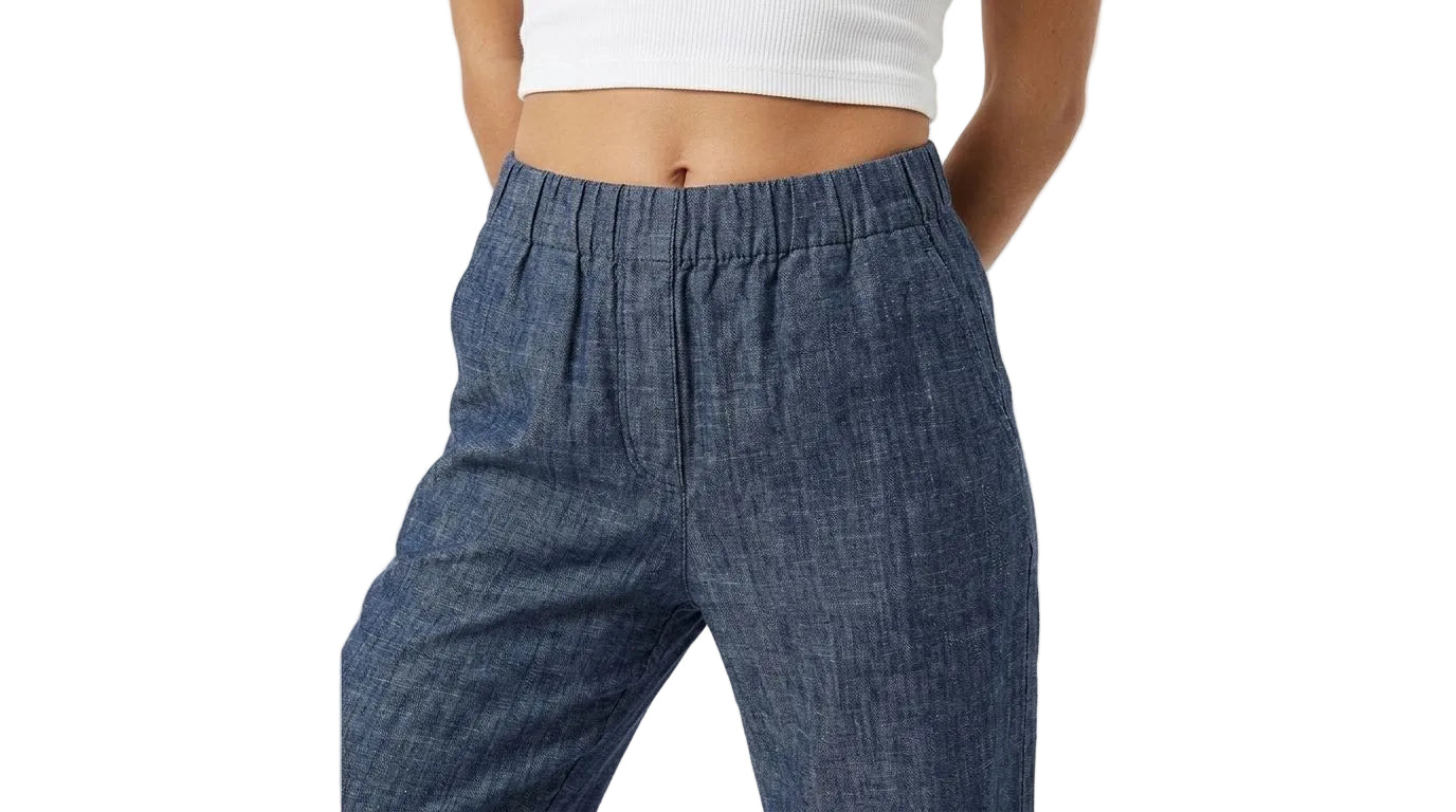 Pantalón Liviano de Mujer tela Denim Aero Girls Fashion Wvn Pants Cadet Navy 1627