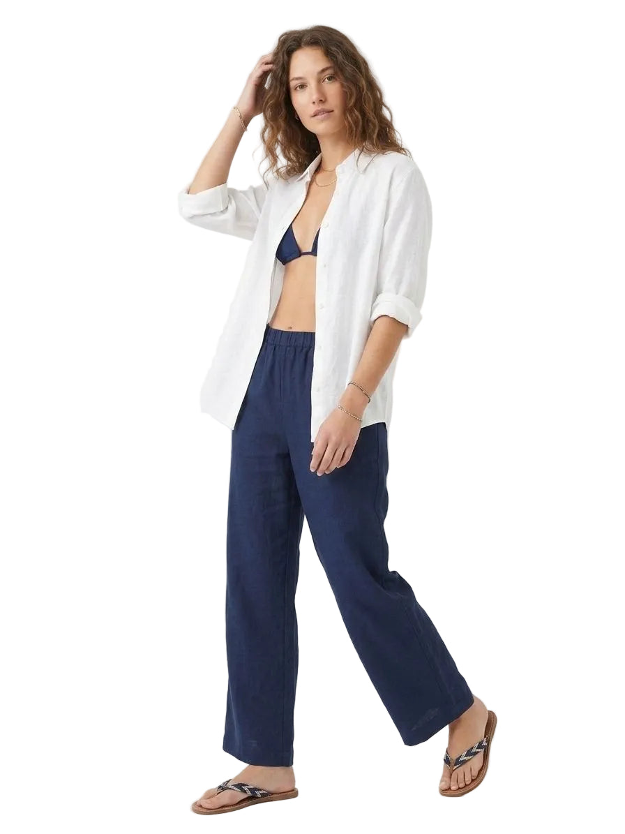Pantalón Mujer Aero Girls Basic Wvn Pants Cadet Navy 2465