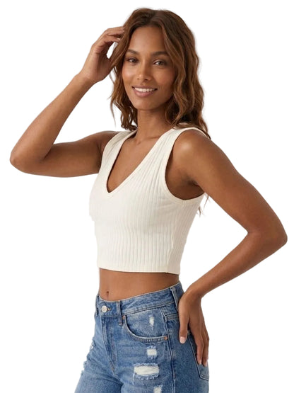 Top de Mujer Básico Aero Fashion Bare Solid Tofu 1261