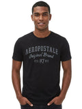 Camiseta Hombre Estampada Aero Level 1 Graphic Tees Dark Black 6272