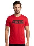 Camiseta Para Hombre Aero Level 1 Graphic Tees True Red 7441