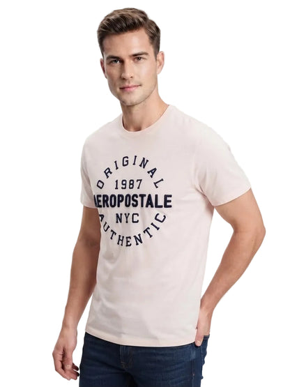 Camiseta Hombre Aero Level 2 Graphic Tees Primrose Pink 6143