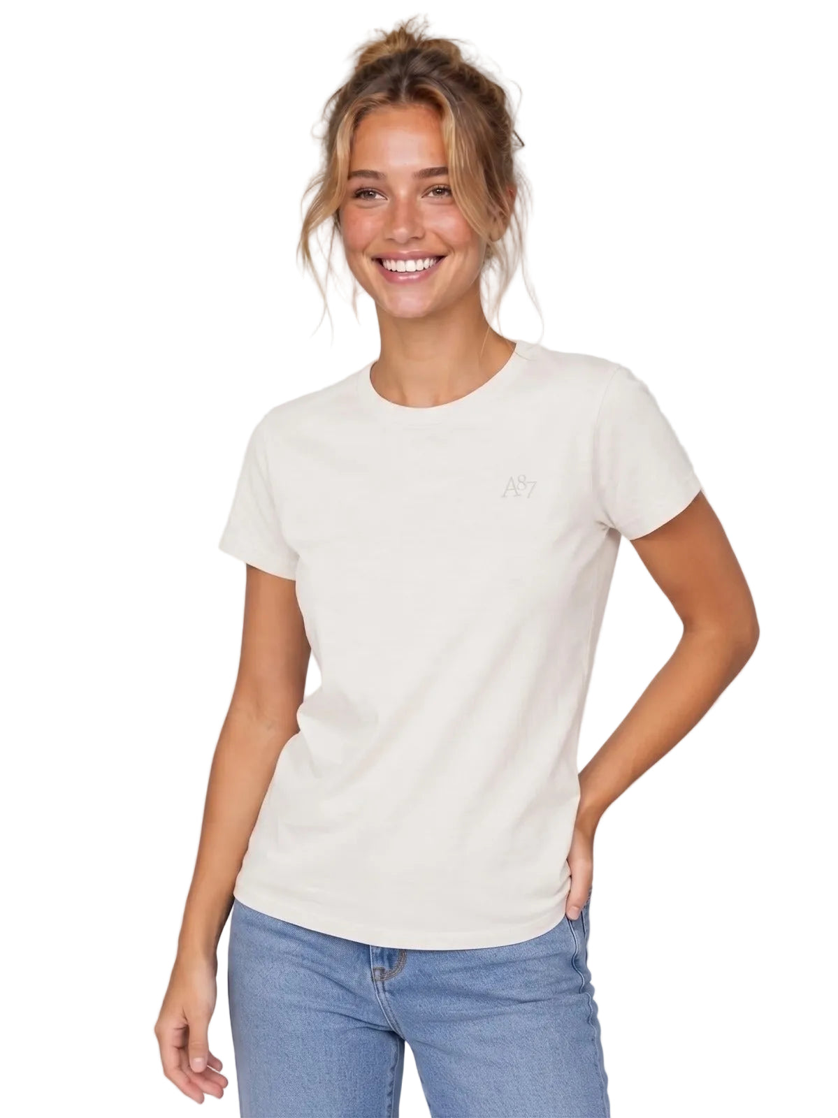 Camiseta Básica Para Mujer Birch Aero Girls Solid Ss 4204