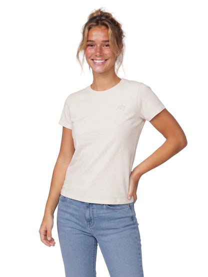Camiseta Básica Para Mujer Birch Aero Girls Solid Ss 4204