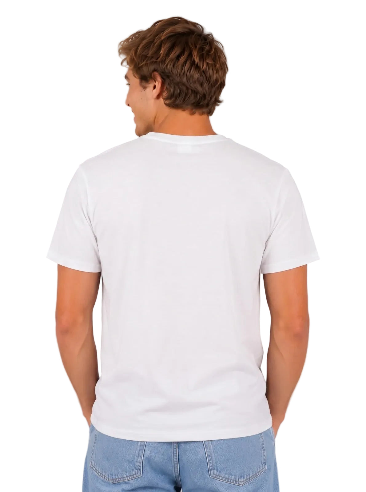 Camiseta Básica Hombre Hueso Aero Guys Ss Tees Birch 4240
